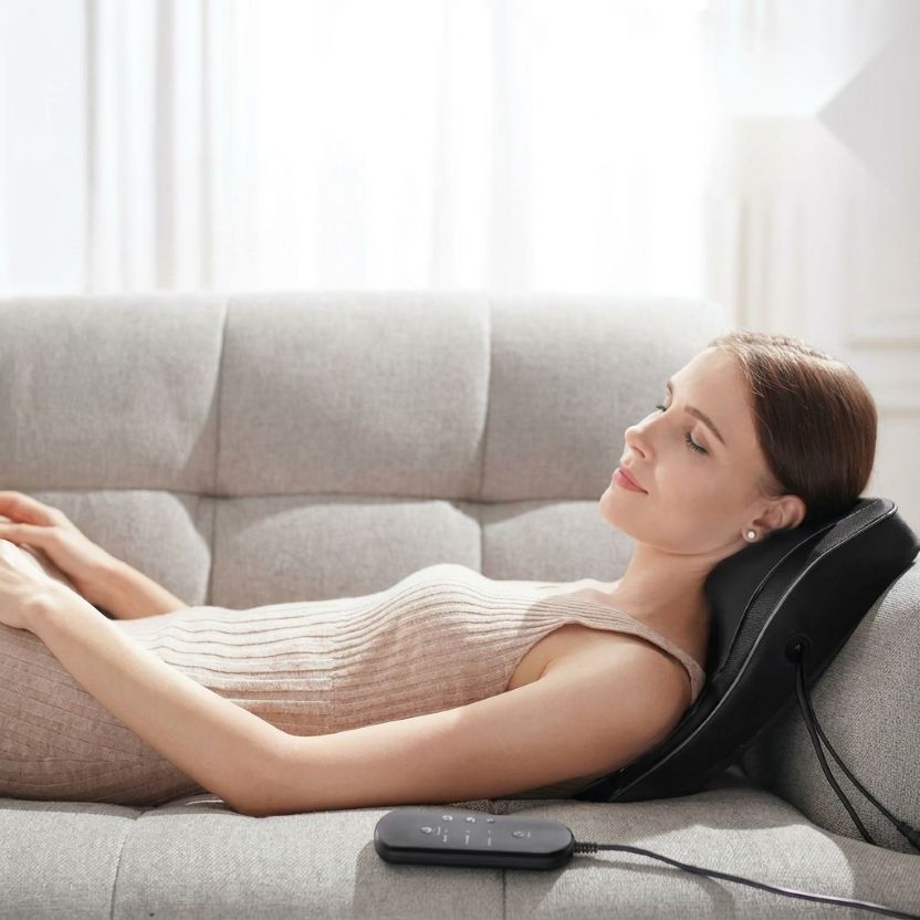 OMASSA 3D Kneading Neck & Shoulder Massager - Deep Tissue Relief with Heat - ★ FolliGlow Shop ★